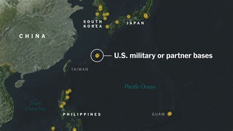 are there american bases in china